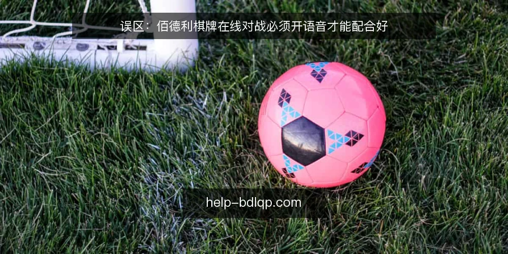 误区：佰德利棋牌在线对战必须开语音才能配合好 — 误区：不开语音就配合不好 配图